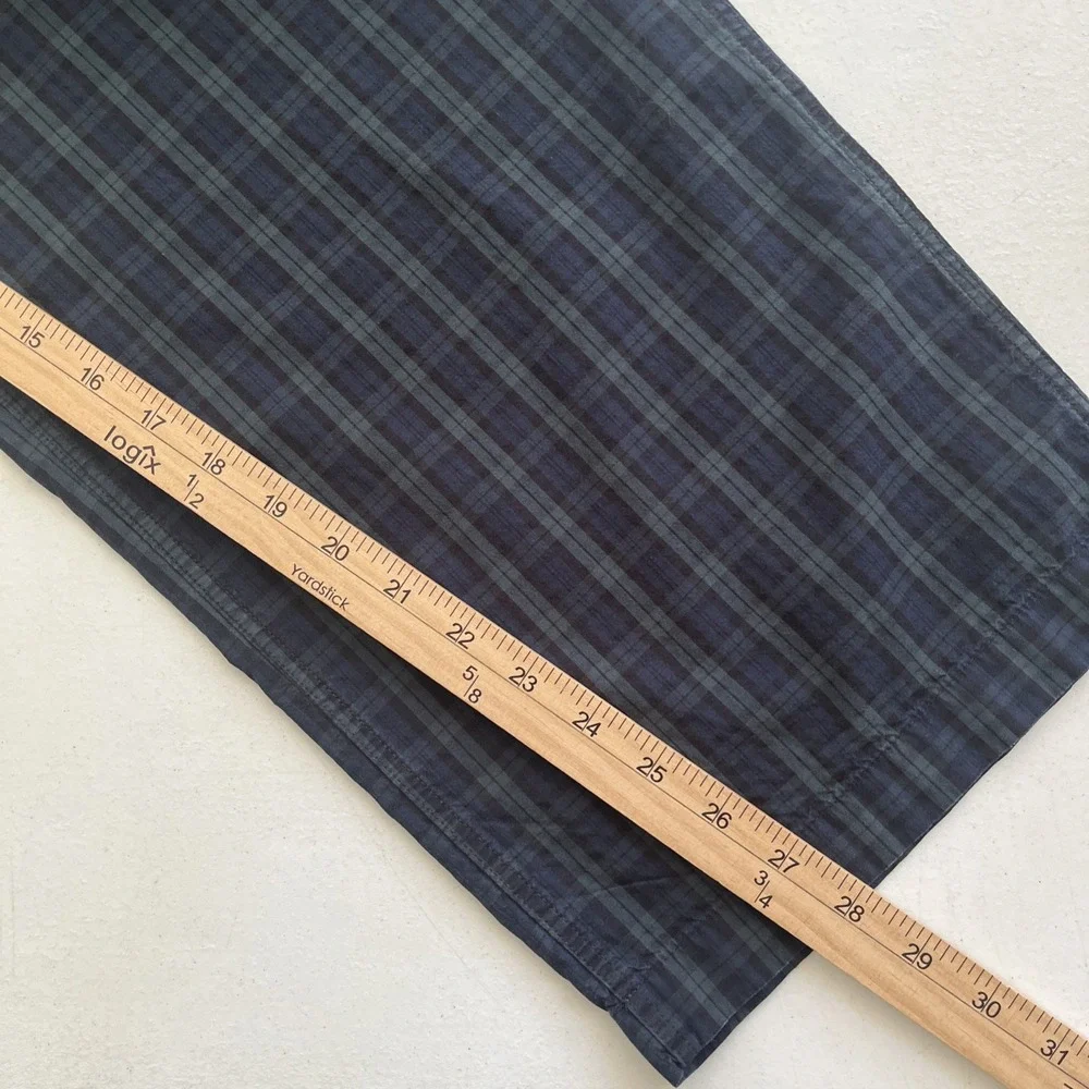 Brooks Brothers Men's Tartan Plaid XL Pajama Set Americana Classic Loungewear